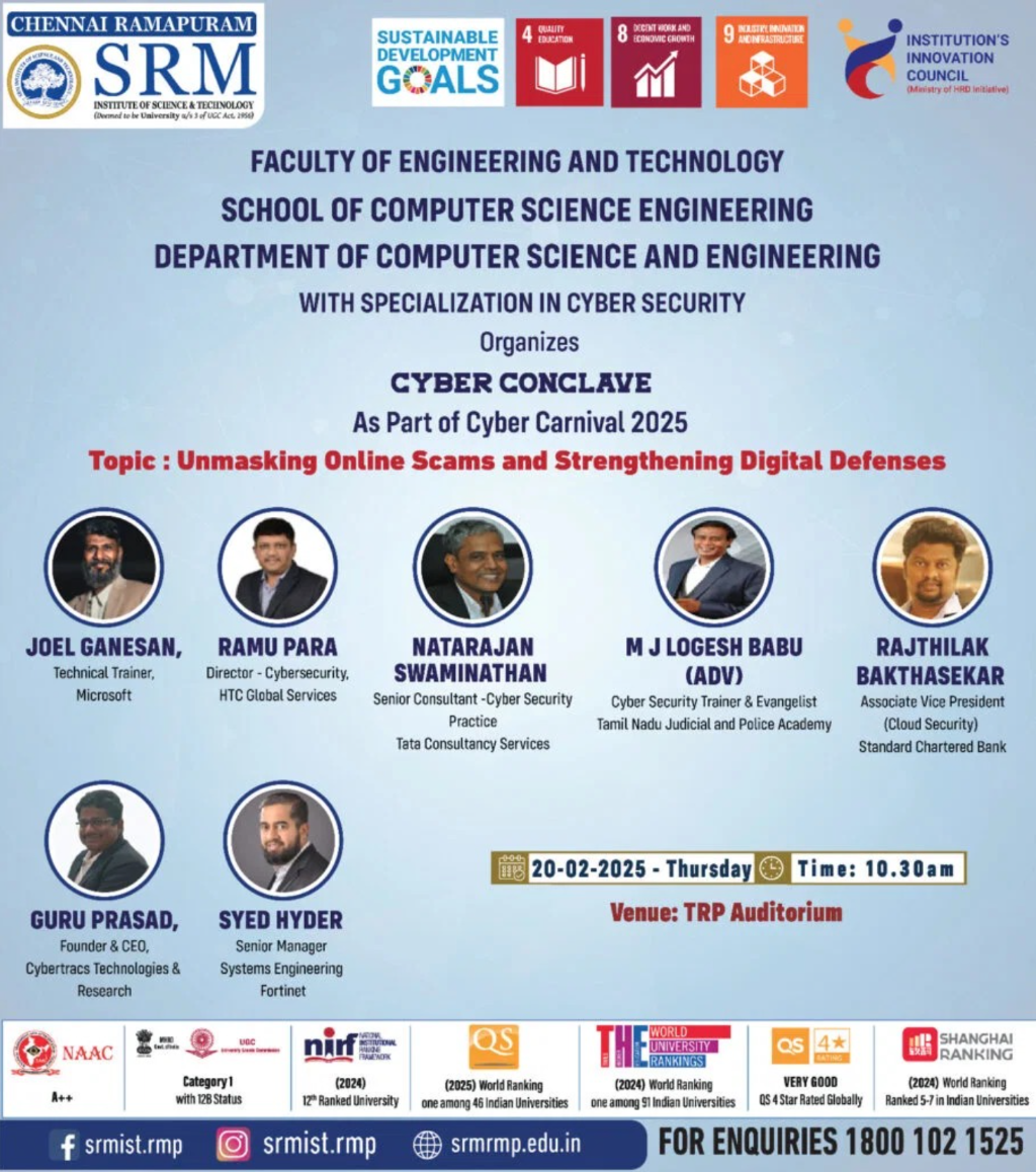Cyber Conclave poster