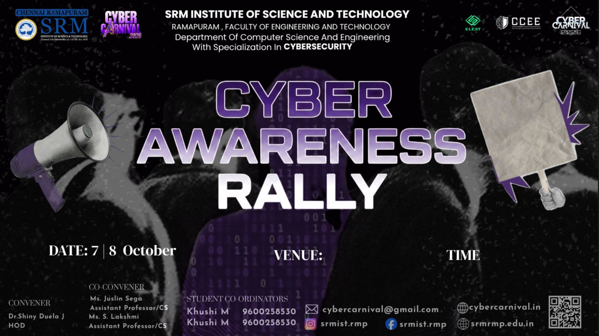 Cyber Awareness Rally poster