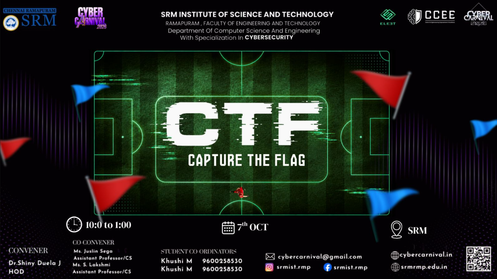 Capture The Flag (CTF) poster