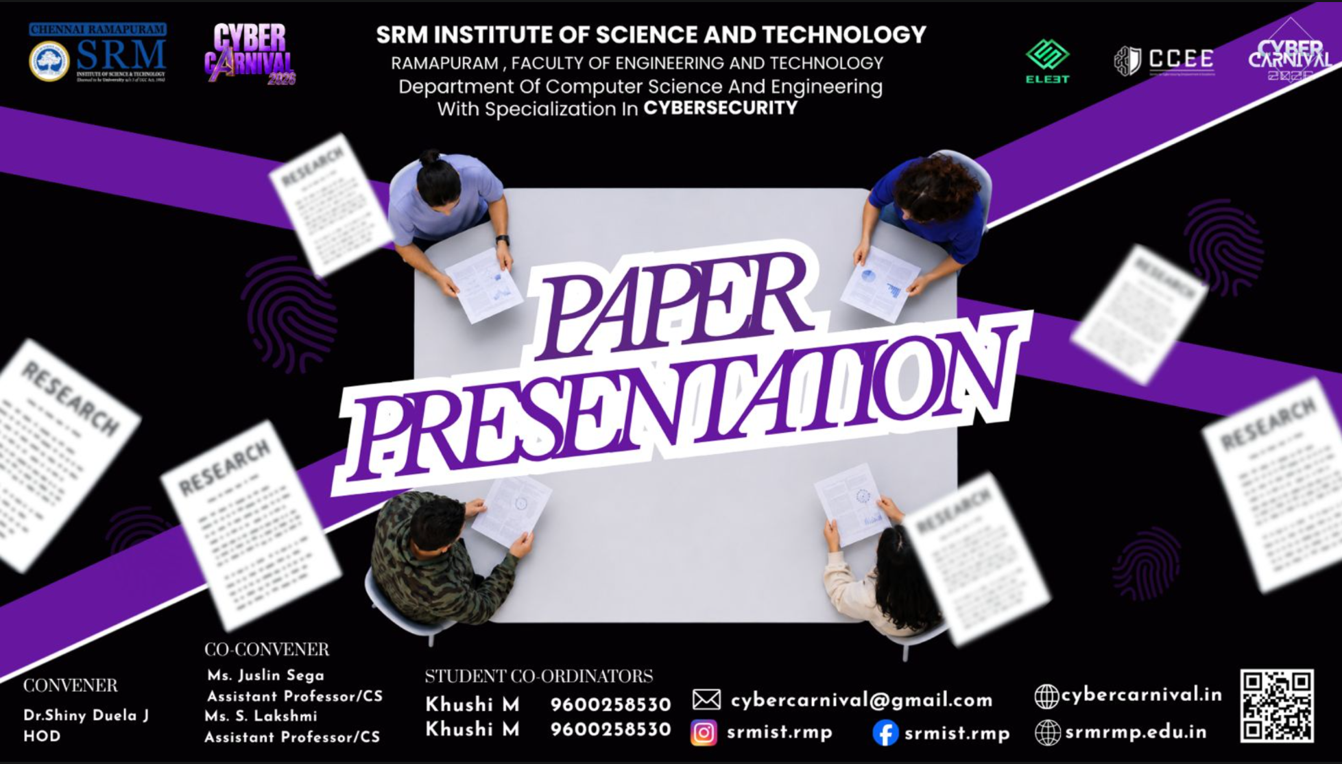 Paper Presentation poster