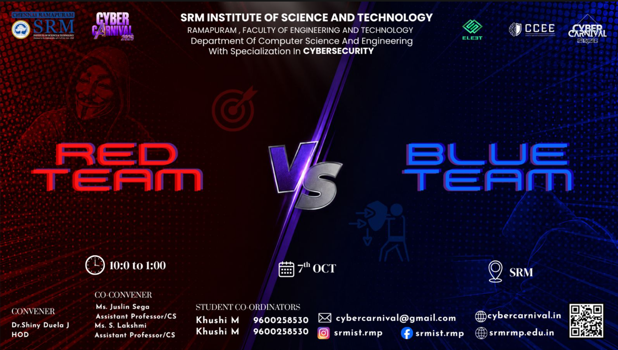 Red Team vs Blue Team poster